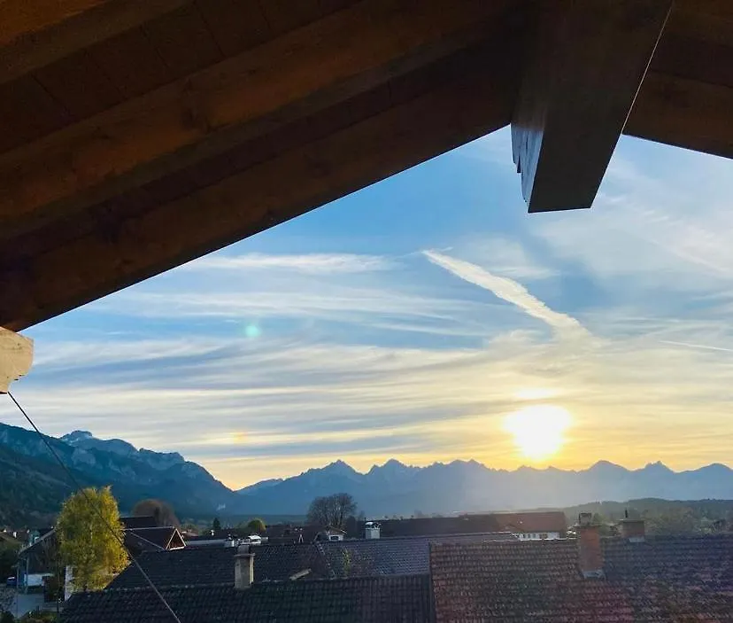 23 Neu Erbaute Ferienwohnung Mit Schloss- Und Panoramablick Halblech Apartment