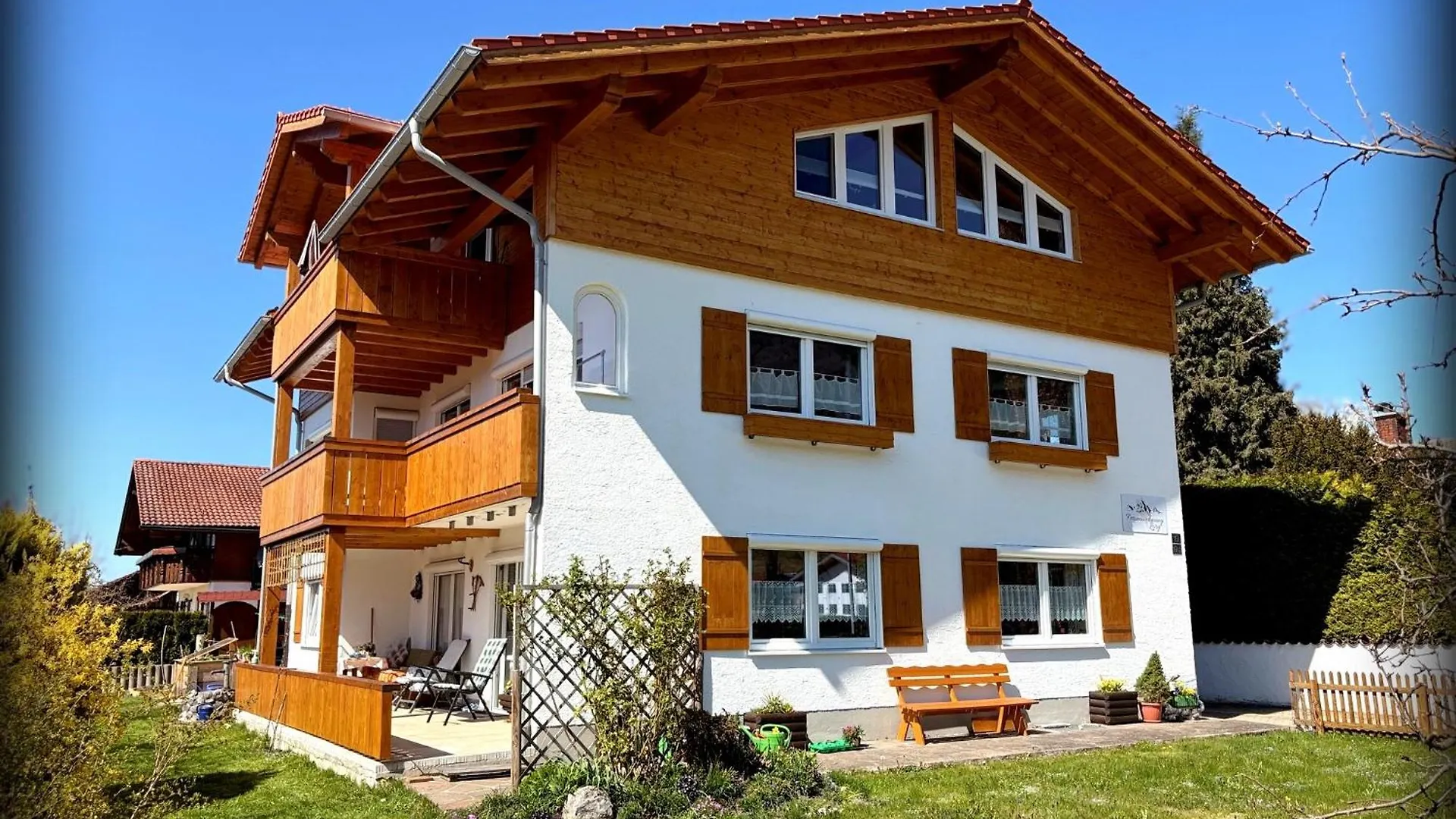 Apartment 23 Neu Erbaute Ferienwohnung Mit Schloss- Und Panoramablick Halblech