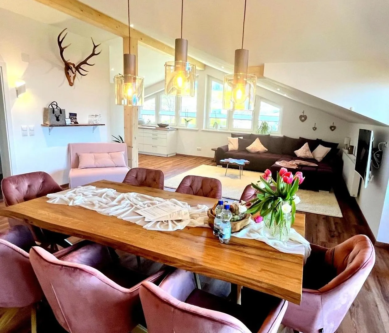 23 Neu Erbaute Ferienwohnung Mit Schloss- Und Panoramablick Halblech